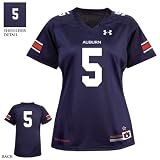 Auburn Tigers Women's Navy Under Armour Performance Replica Football Jersey: Auburn Tigers # Football Jersey