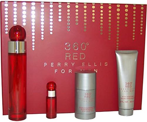 360 Red Gift Set 4pcs for women