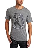NFL Men's Baltimore Ravens Short Sleeve Triblend Crew (Steel, X-Large)
