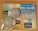 8 Pack GLOBE VANITY CEILING FAN COMPACT FLUORESCENT LIGHT BULBS! 7w=40w STANDARD SCREW BASE. 6000 HOURS LIFE. ENERGY STAR UL LISTED. SOFT WHITE COLOR. LIGHTS OF AMERICA BRAND G16. MEASURES 4 INCHES LONG TIP TO TIP.