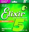 Elixir Strings Electric Bass String NANOWEB Coating, .135,  Long Scale