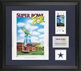 Dallas Cowboys Framed Program and Ticket Collage | Details: Super Bowl XII Champion