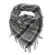 Trendy Plaid & Houndstooth Check Soft Square Scarf - Different Colors Available By TrendsBlue
