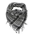 Trendy Plaid & Houndstooth Check Soft Square Scarf - Different Colors Available By TrendsBlue