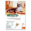 Advantage Once-A-Month Topical Flea Treatment for Cats & Kittens up to 9 Lbs (6 Applications)
