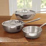 All Clad Stainless Steel Saucier Pan