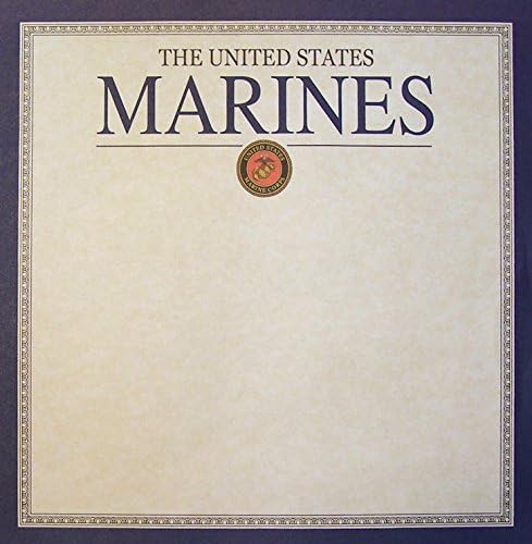 Marines Scrapbook Paper