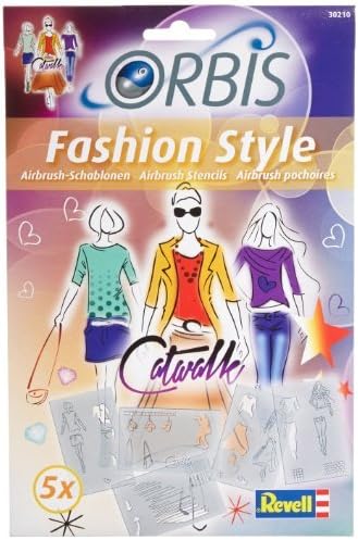 Revell Orbis Fashion Style Airbrush Stencil Set by Revell