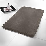 Kleine Wolke 5405901360 Badteppich Relax 60 x 100 cm anthrazit