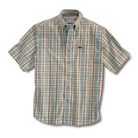 Carhartt Plaid Short Sleeve Shirt - Tall s163t by Carhartt