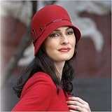 Betmar Patent Buckle Cloche