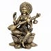 Brass Metal Statue of Goddess Saraswati
