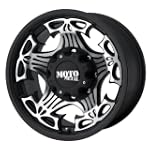 Moto Metal Skull MO909 Gloss Black Wh...