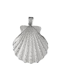 Clevereves 14K White Gold Pendant Shell 14.9 - Gram(s)