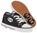 Heelys Jazzy Black/White Kids Shoes UK JNR12