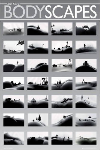 Produkt-Bild: Poster Bodyscapes in der Gr&ouml;&szlig;e (BxH): 61 x 91.5 cm