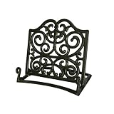 Cast Iron Cookbook Holder - Oil-Rubbed Bronze