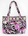 Vera Bradley Betsy Bag in Purple Punch