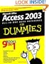 Access 2003 All-in-One Desk Reference For Dummies