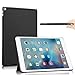 WOFALA iPad Pro 9.7 Case - Classic PU Leather Creative tri-fold Cover Ultra-Thin Smart Cover Case for iPad Pro 9.7-Inch Tablet (with Auto Sleep/Wake Feature),Black