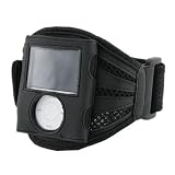 Black Deluxe Velcro ArmBand for iPod Gen3 Nano by Eforcity