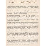 A STUDY OF HISTORY: ABRIDGEMENT OF VOLS I-VI