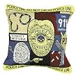 Police Officer Theme Decorative Throw Pillow 12" x 12"