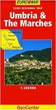 Umbria and the Marches Geocenter Map (Euro Regional Map)