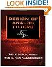 Design of Analog Filters