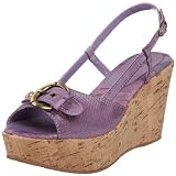 Diba Women's Blown Out Slingback Wedge Sandal