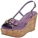 Diba Women's Blown Out Slingback Wedge Sandal