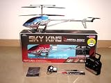 36 inch ALLOY SKY KING HUGE SiZE GYRO- GYROSCOPE 8501 Metal 3-Channel RC Helicopter 91cm 9100MM (Colors May Vary)