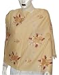 Embroidered Scarf in Wool 80 x 27 inches (esrf035)