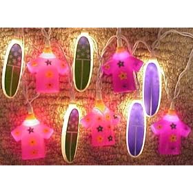 Surfing Fun Party String Lights (SJ) from Lava Lamps