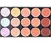 Professional 15 Colors Contour Face Cream Concealer Camouflage Makeup Palette