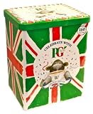 PG Tips Limited Edition Tin with 160 Pyramid Teabags for 2012 Queen Elizabeth Diamond Jubilee