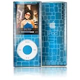 iSkin ISKVBSN4GCK Vibes Clear Skin Protective Bodyguard for iPod Nano 4G - Croc