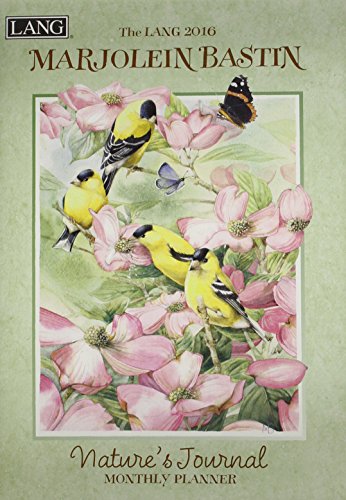 Lang Natures Journal 2016 Monthly Planner by Marjolein Bastin, January 2016 to March 2017, 8.25 x 12 Inches (1012101)