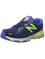Shoes: New Balance KR680 Youth Run Running Shoe (Little Kid/Big Kid),Blue/Green,13.5 M US Little Kid - New Balance