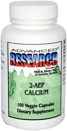 New - NCI Dr. Hans Nieper 2AEP Calcium - 100 Capsules