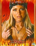 Leticia Cline Tna 10 Lot Signed 8x10 Promo Photo Proof