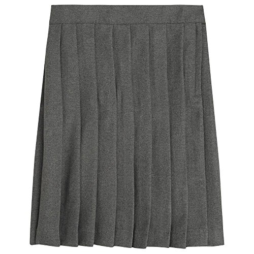 French Toast Pleated Skirt Girls Heather Grey 10
