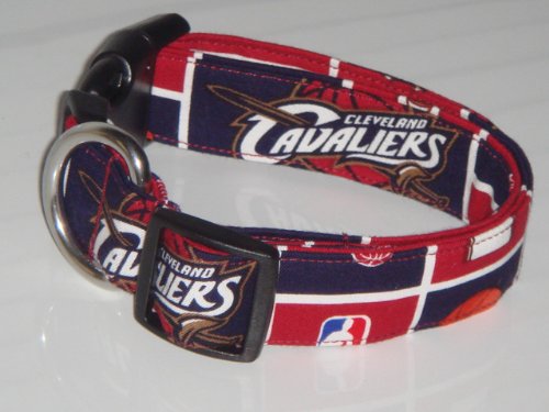 NBA Cleveland Cavaliers Basketball Dog Collar Large 1