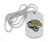NFL Jacksonville Jaguars Glitter Dog Tag