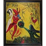 Framed Chagall The Dance Oil Painting