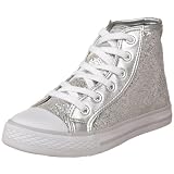 Black Friday Shoe Shoe – Gotta Flurt Little Kid/Big Kid Ca-Hidisco High-Top Sneaker,Silver,1 M US Little Kid