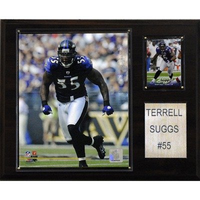 NFL Baltimore Ravens Terrell Suggs Player Plaque