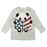 【H28年春物】 PuiPui(プイプイ) ミニ裏毛長袖Tシャツ 90cm/GRAY NO.PP-162199