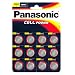 Panasonic Specialist Lithium Coin Batteries CR2025 x 12