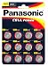 Panasonic Specialist Lithium Coin Batteries CR2025 x 12